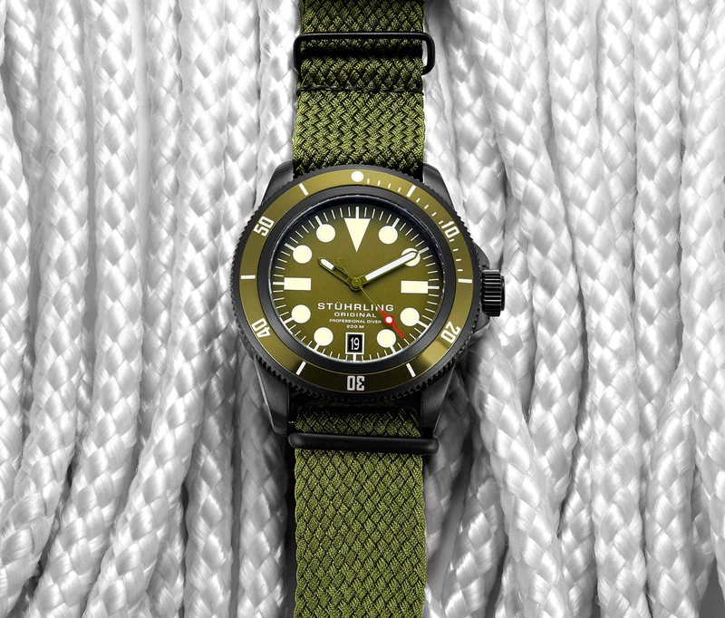 Stührling Cobia 966A Quartz 43mm Diver