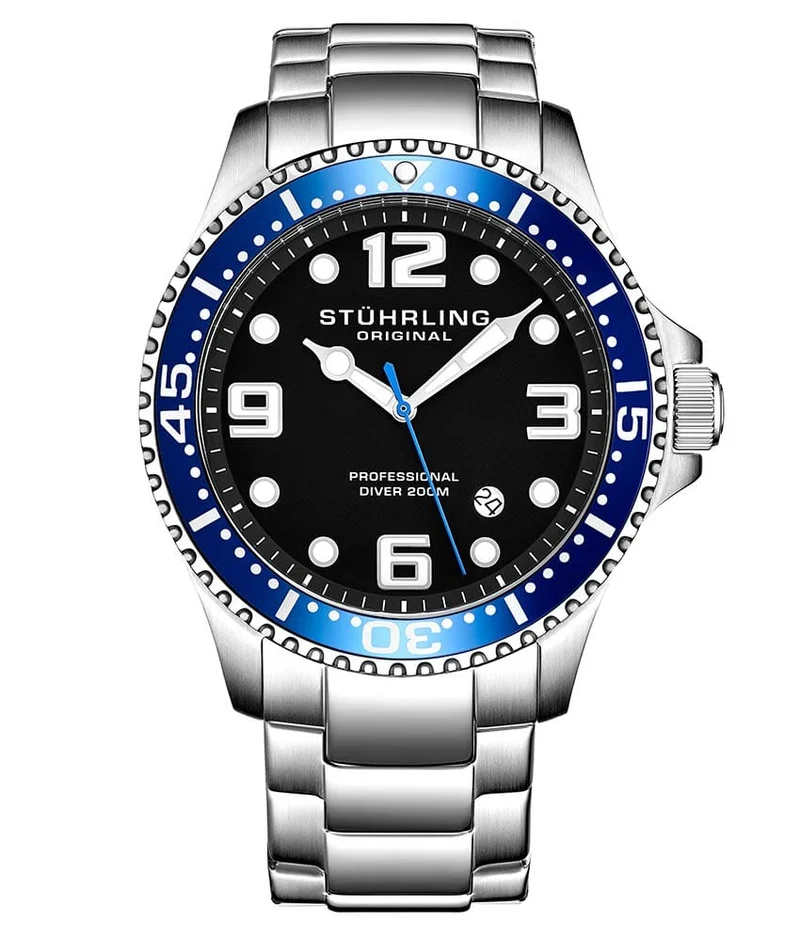 Stührling Regatta Champion XL 395XL Quartz 44mm Diver