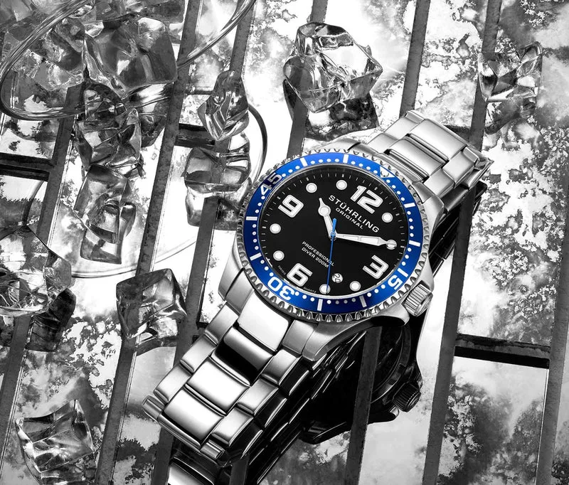Stührling Regatta Champion XL 395XL Quartz 44mm Diver