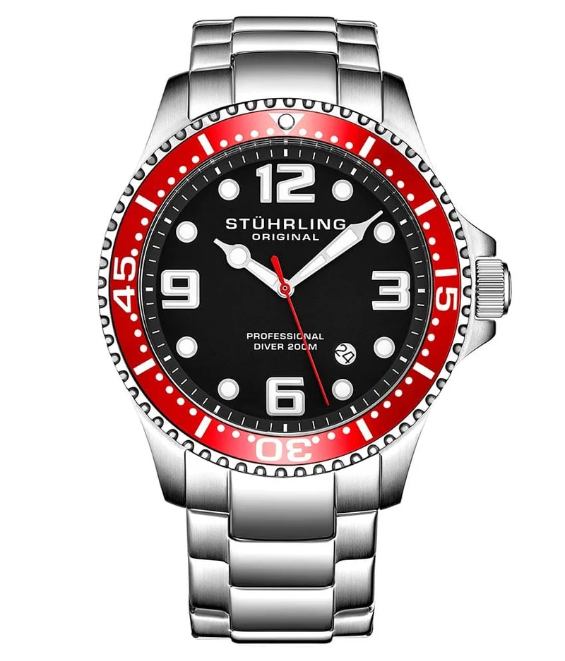 Stührling Regatta Champion XL 395XL Quartz 44mm Diver
