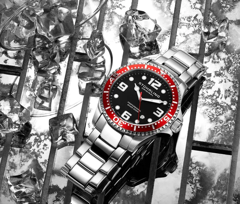 Stührling Regatta Champion XL 395XL Quartz 44mm Diver