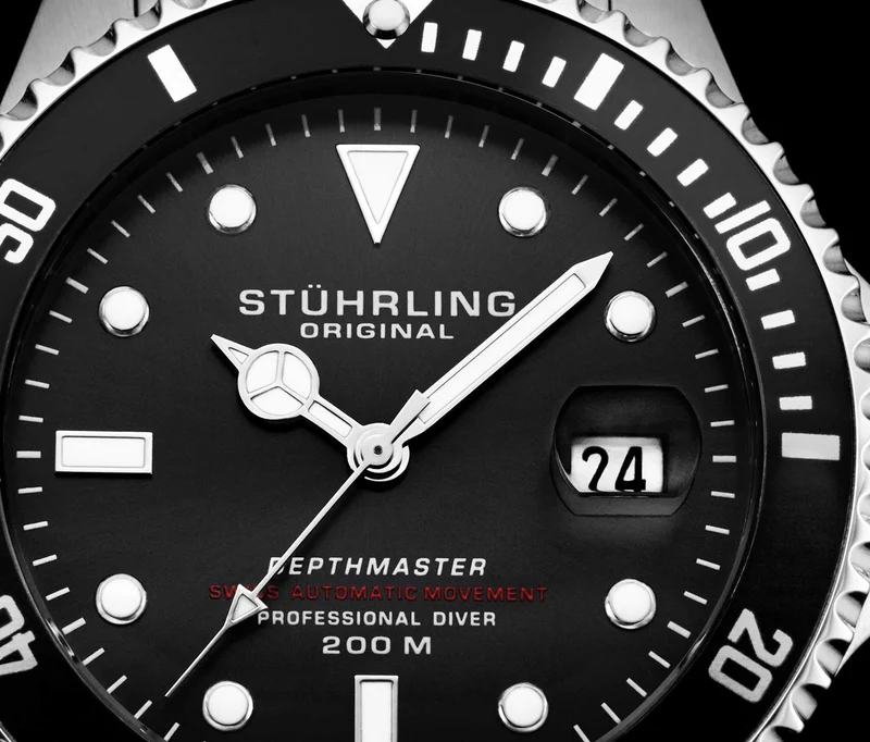 Stührling Swiss Automatic Depthmaster 883 42mm Diver