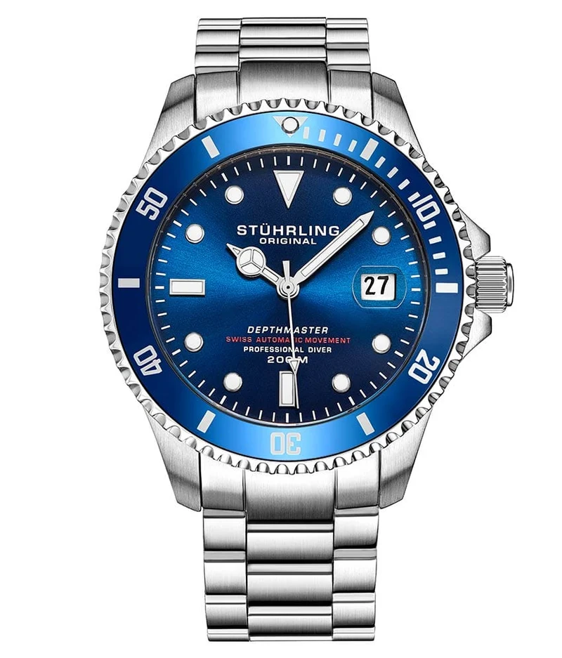 Stührling Swiss Automatic Depthmaster 883 42mm Diver