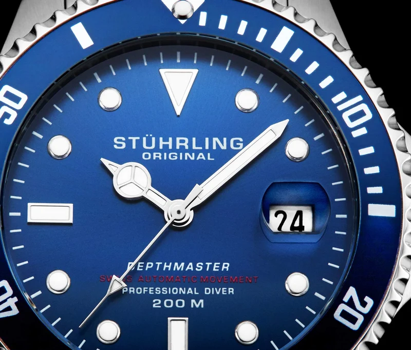 Stührling Swiss Automatic Depthmaster 883 42mm Diver