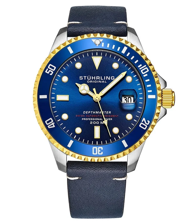 Stührling Swiss Automatic Depthmaster 883 42mm Diver