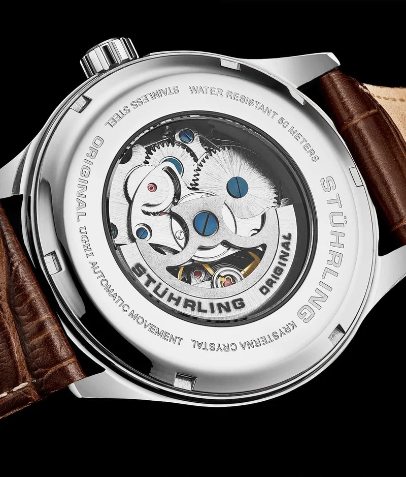 Stührling Denmark 3947 Automatic 42mm Skeleton