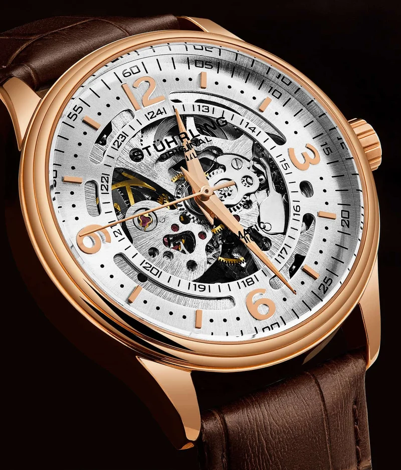 Stührling Denmark 3947 Automatic 42mm Skeleton