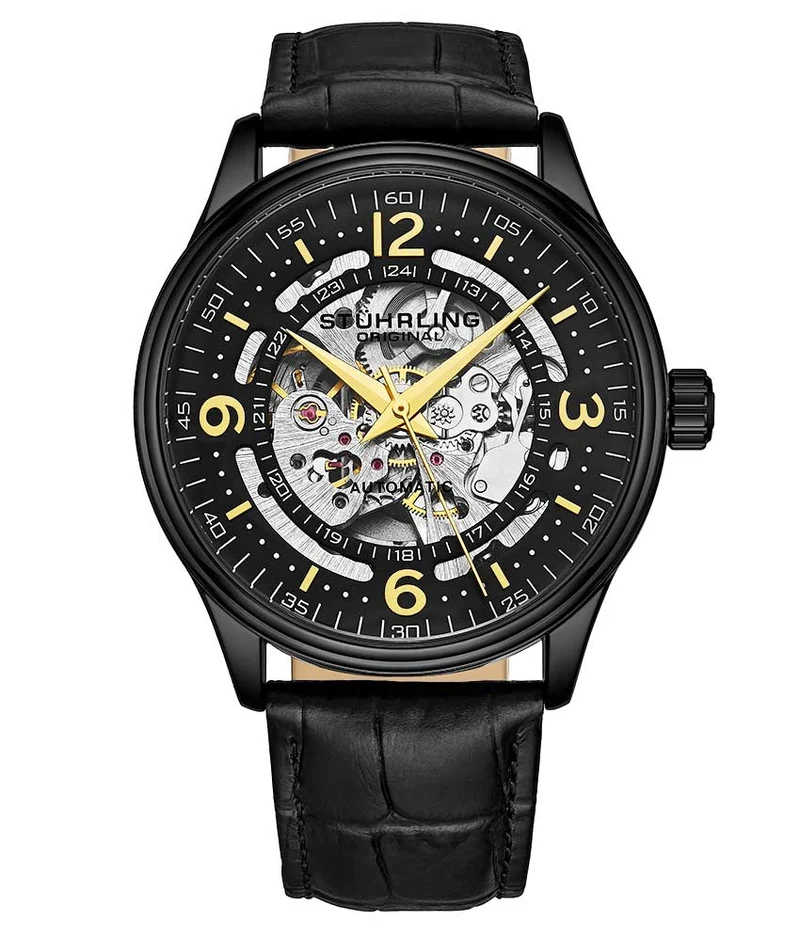 Stührling Denmark 3947 Automatic 42mm Skeleton
