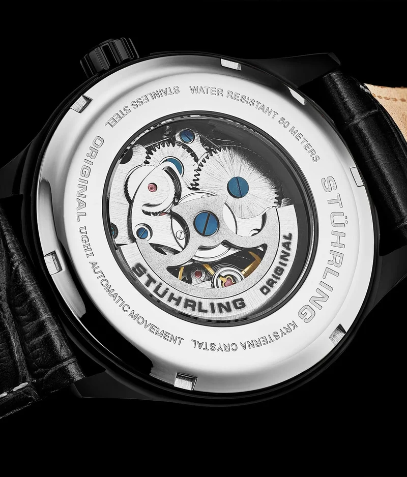 Stührling Denmark 3947 Automatic 42mm Skeleton