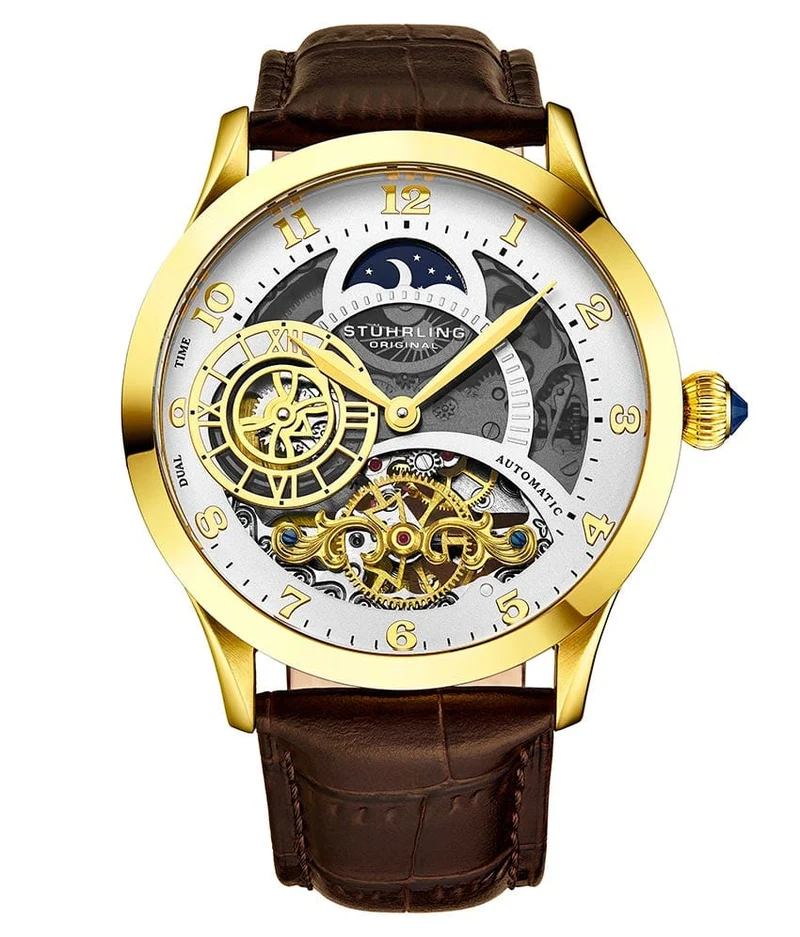 Stührling Radiant 925 Automatic 44mm Skeleton