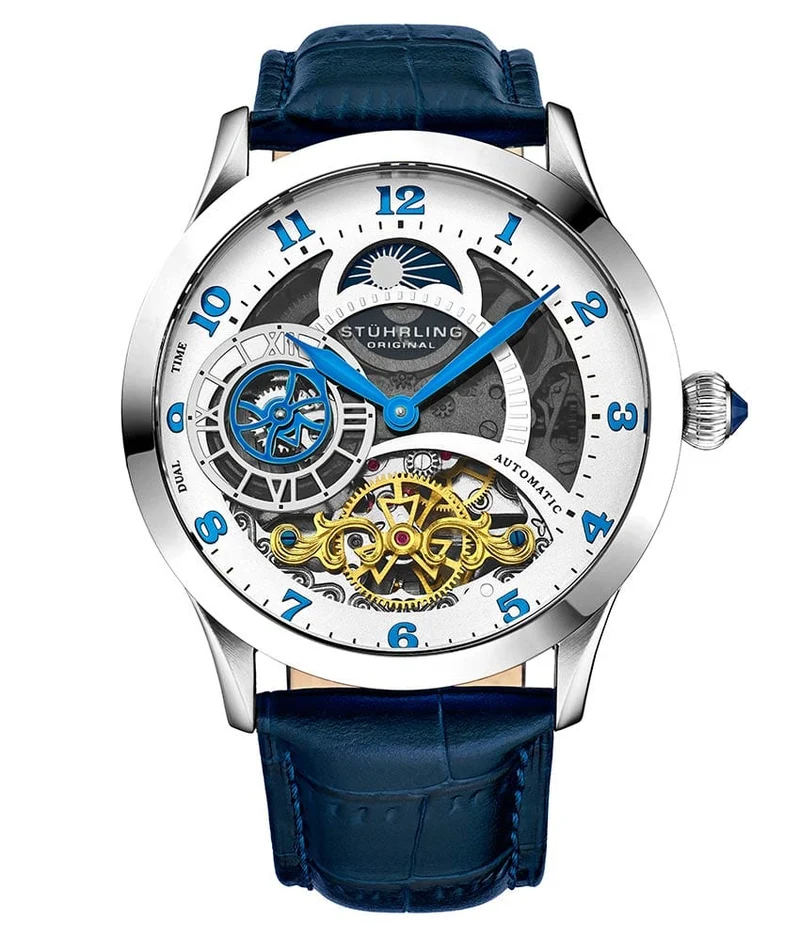 Stührling Radiant 925 Automatic 44mm Skeleton