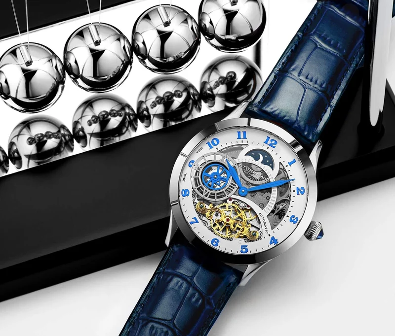 Stührling Radiant 925 Automatic 44mm Skeleton
