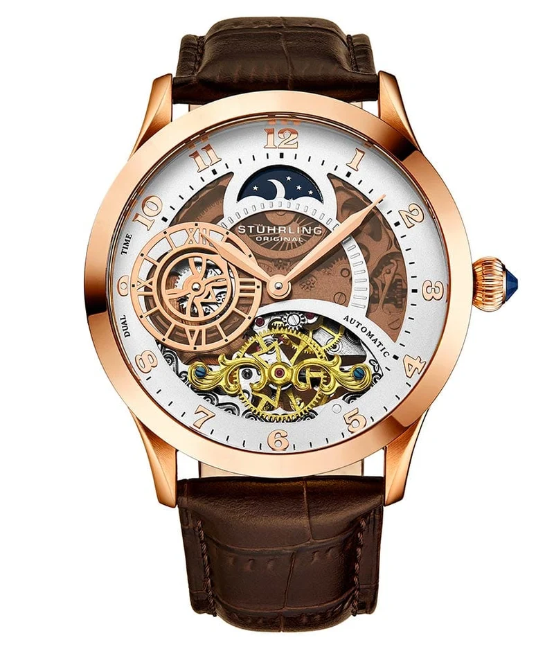Stührling Radiant 925 Automatic 44mm Skeleton