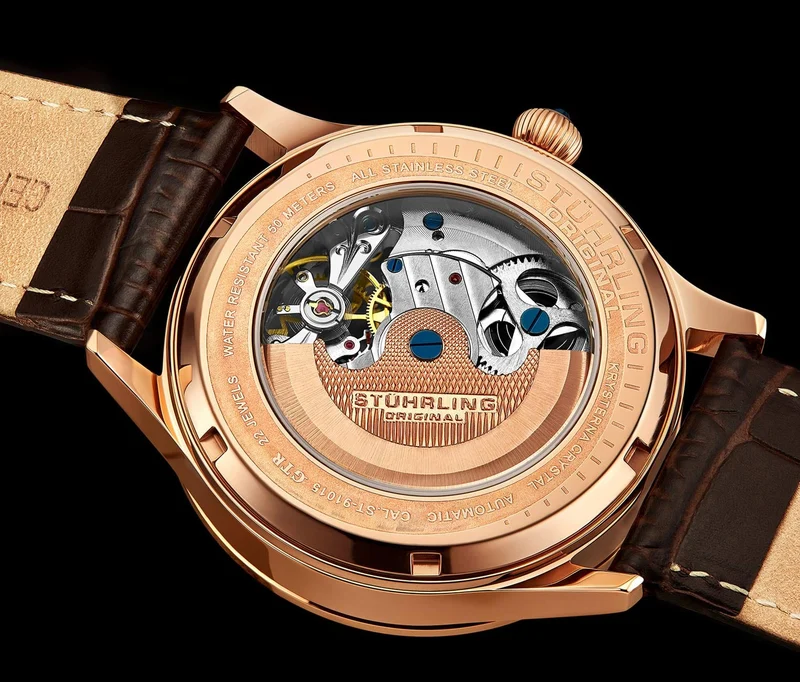 Stührling Radiant 925 Automatic 44mm Skeleton