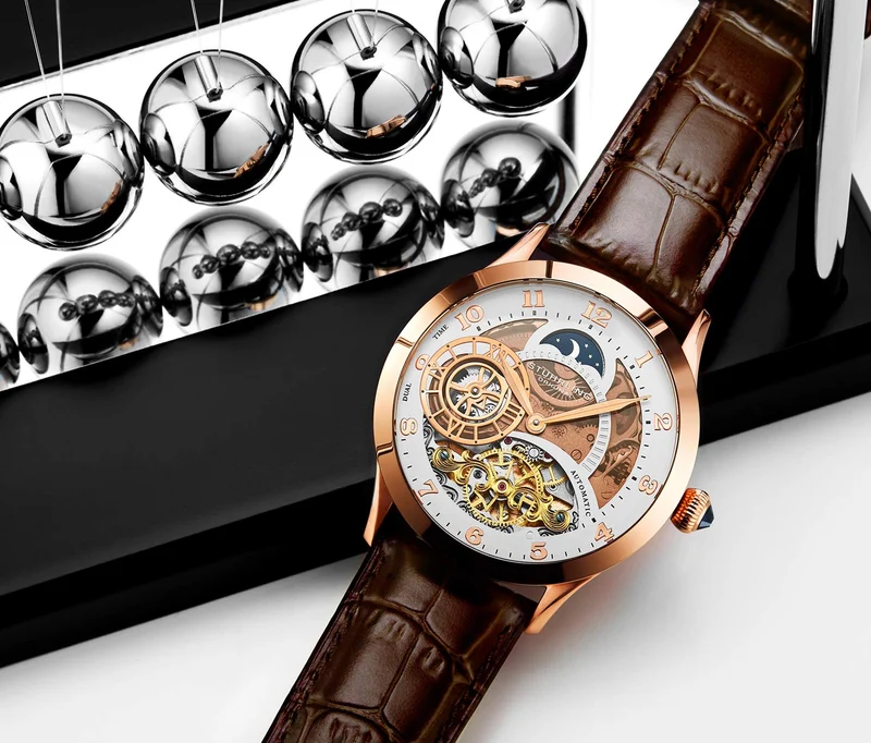Stührling Radiant 925 Automatic 44mm Skeleton
