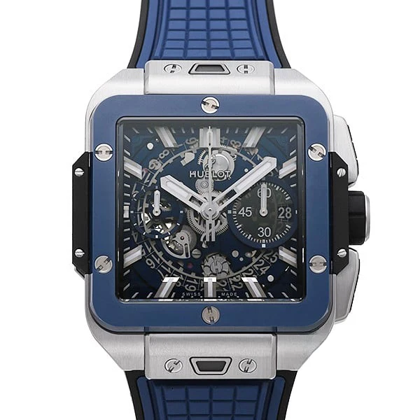 Hublot Square Bang Unico Titanium Blue Ceramic 42 mm