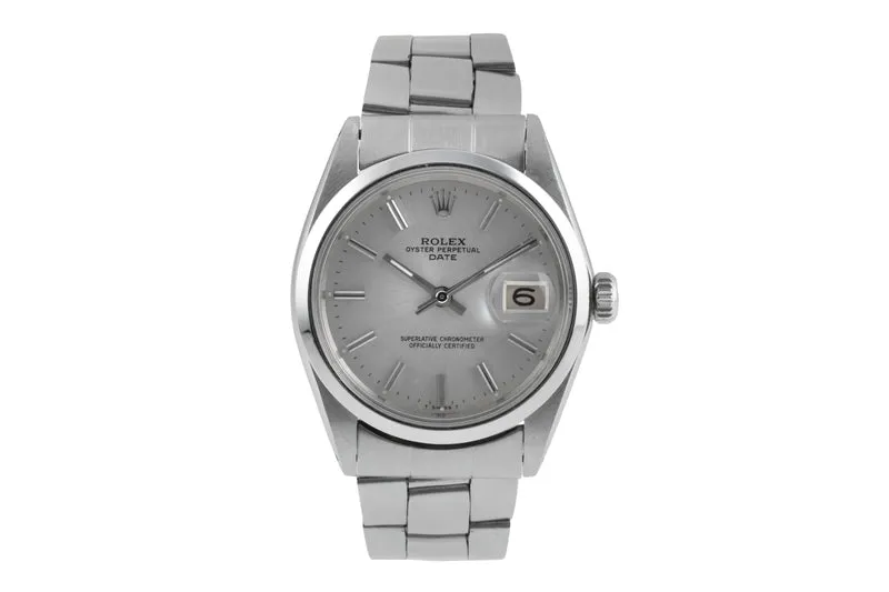 Rolex Date steel automatic men's watch 1500 Vintage [2505292]