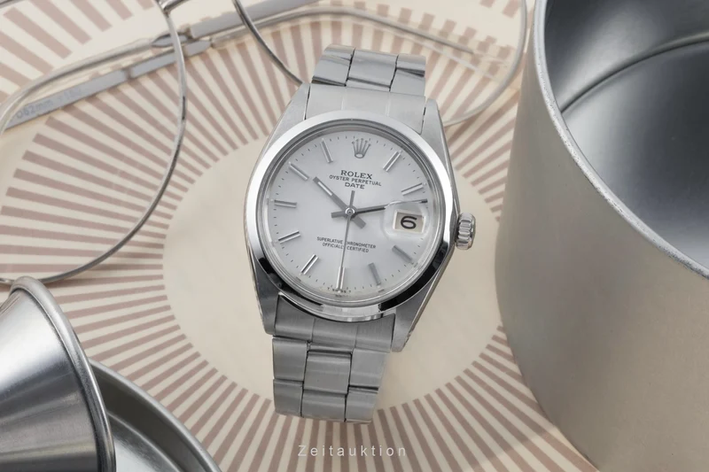 Rolex Date steel automatic men's watch 1500 Vintage [2505292]