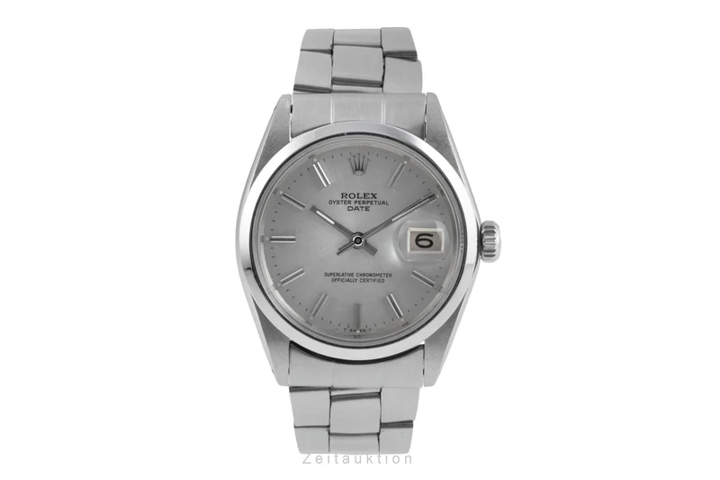 Rolex Date steel automatic men's watch 1500 Vintage [2505292]
