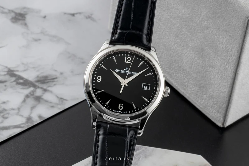 Jaeger LeCoultre Master Control steel automatic men's watch Q1548470 , 176.8.40.S LP: 10300EUR [2600193]