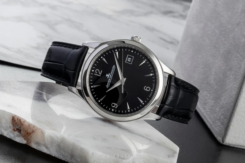 Jaeger LeCoultre Master Control steel automatic men's watch Q1548470 , 176.8.40.S LP: 10300EUR [2600193]