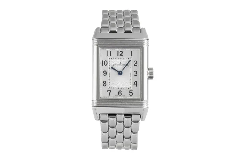 Jaeger LeCoultre Reverso steel quartz women's watch Q2618130 ,211.8.47 [2600240]