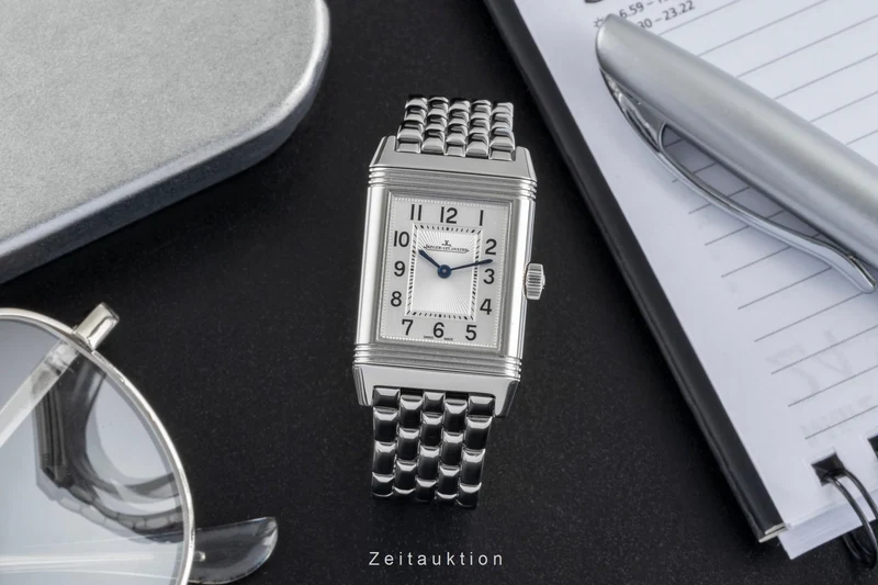 Jaeger LeCoultre Reverso steel quartz women's watch Q2618130 ,211.8.47 [2600240]