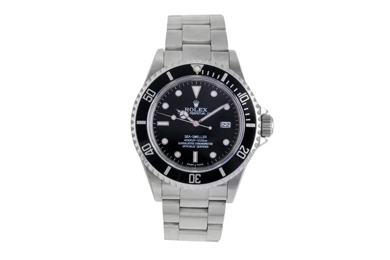 Rolex Sea-Dweller steel automatic men's watch 16600 [2507533]