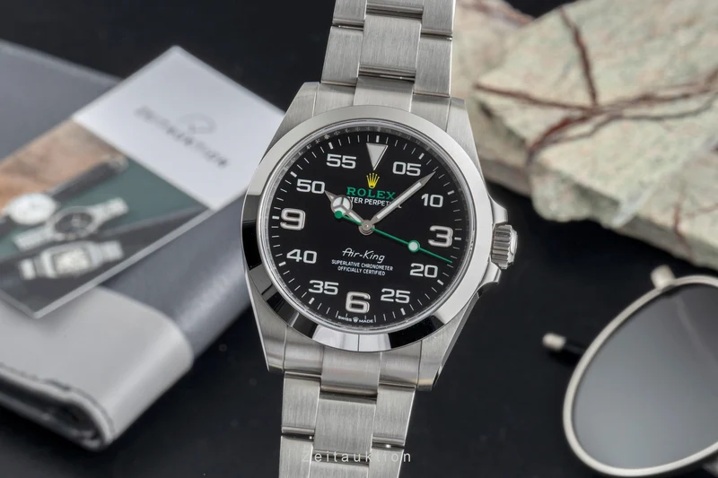 Rolex Air King steel automatic men's watch 126900 [2600277]