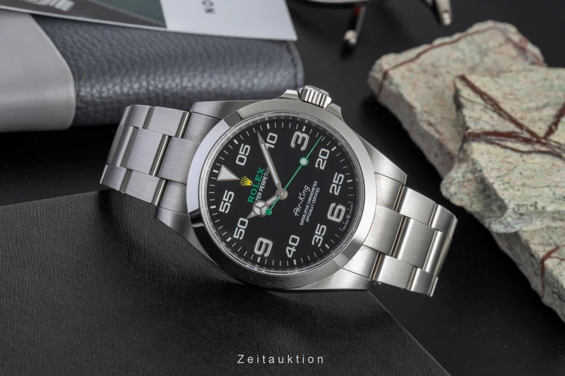 Rolex Air King steel automatic men's watch 126900 [2600277]