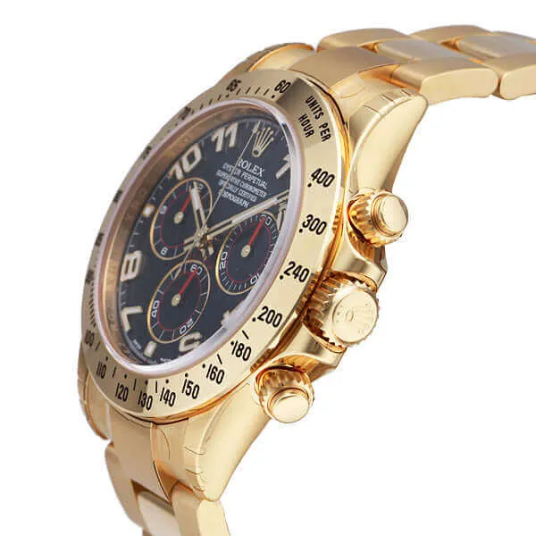 Rolex Cosmograph Daytona 116528 Gelbgold Blau