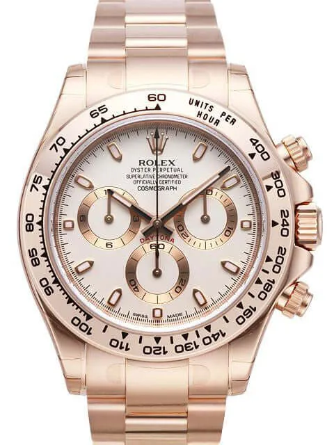 Rolex Cosmograph Daytona 116505 Everose-Gold Ivory