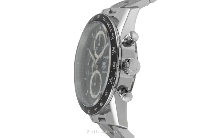 Tag Heuer Carrera chronograph steel automatic men's watch CV2010.BA0788 LP: 7500EUR [2507437]