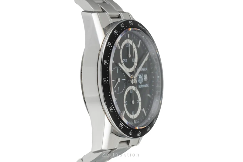 Tag Heuer Carrera chronograph steel automatic men's watch CV2010.BA0788 LP: 7500EUR [2507437]
