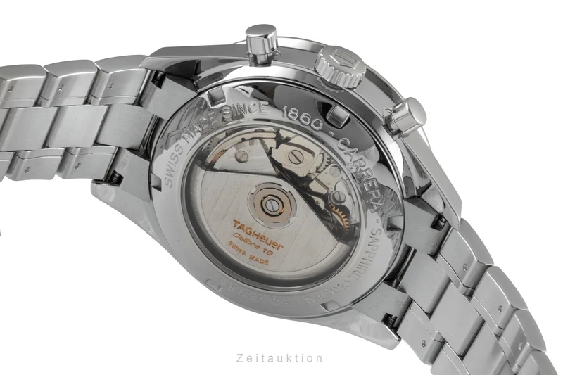 Tag Heuer Carrera chronograph steel automatic men's watch CV2010.BA0788 LP: 7500EUR [2507437]