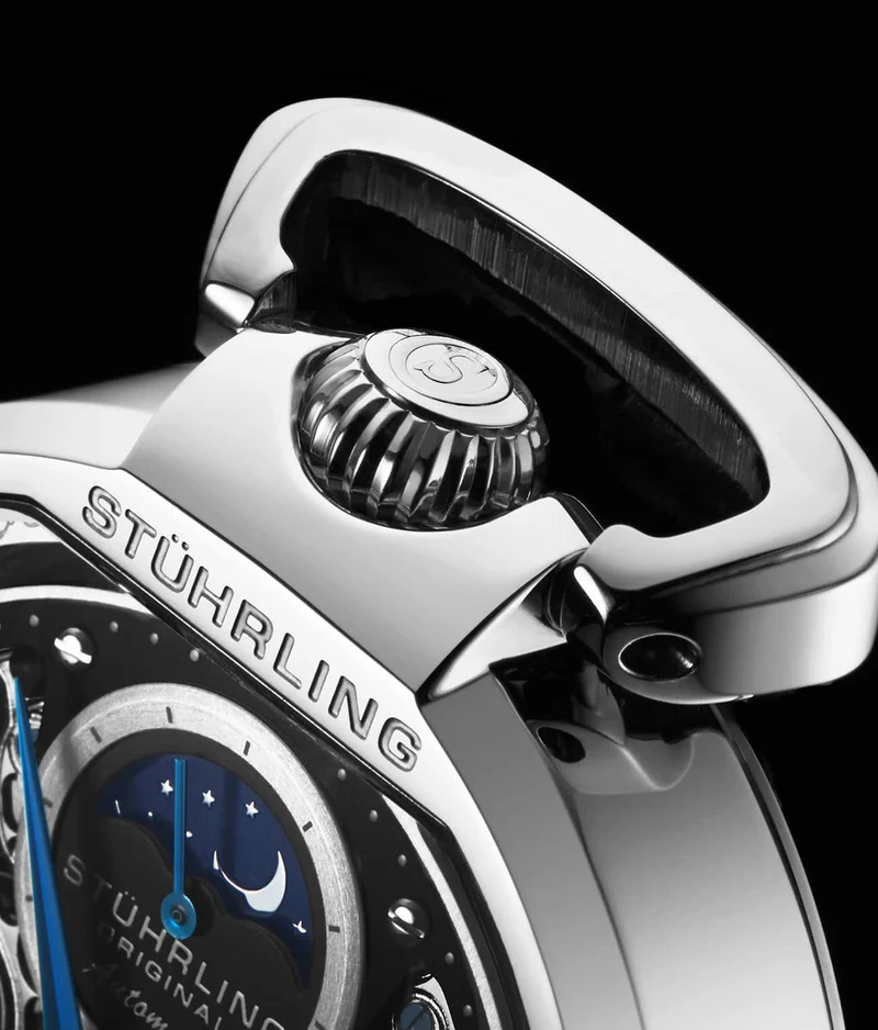 Stührling 889B Automatic 46mm Skeleton