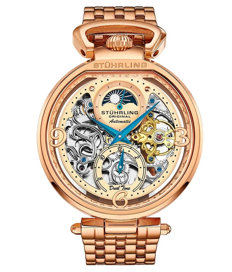 Stührling 889B Automatic 46mm Skeleton