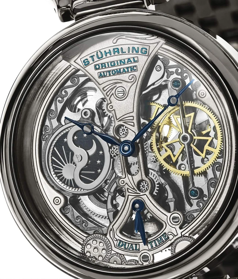 Stührling Special Reserve 797 Automatic 46mm Skeleton