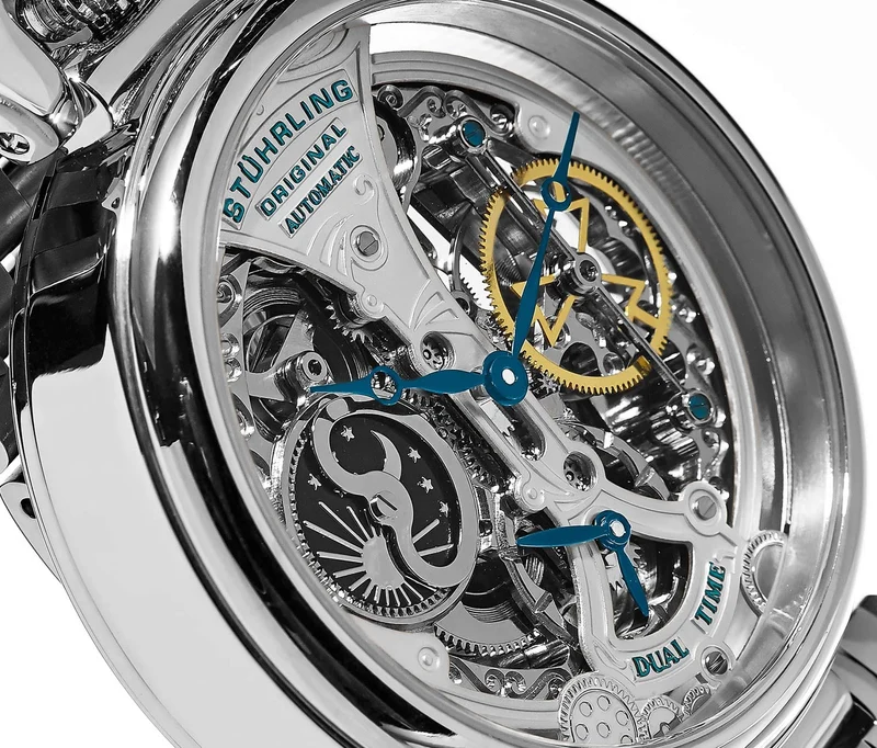 Stührling Special Reserve 797 Automatic 46mm Skeleton