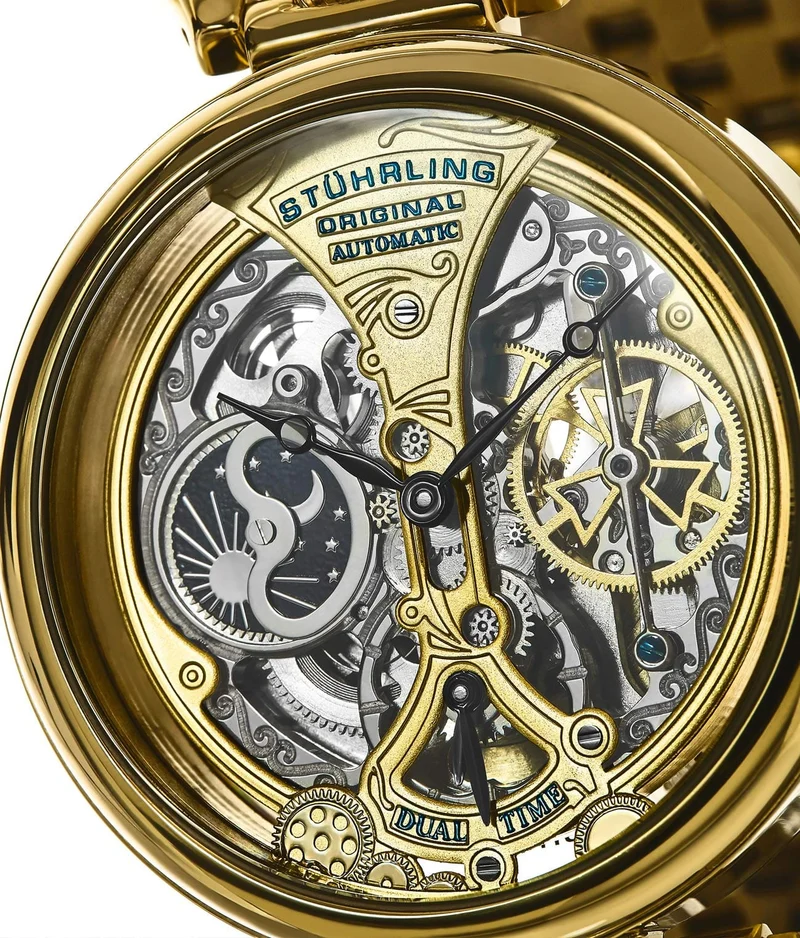 Stührling Special Reserve 797 Automatic 46mm Skeleton