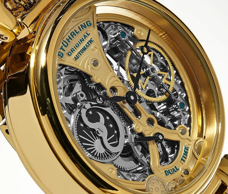 Stührling Special Reserve 797 Automatic 46mm Skeleton