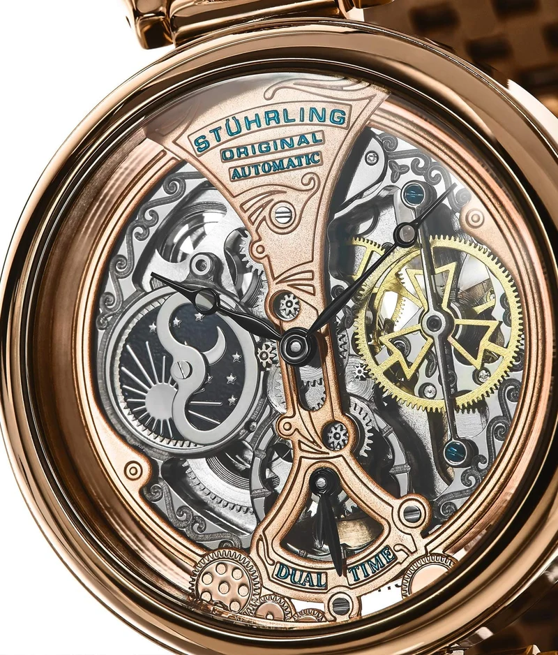 Stührling Special Reserve 797 Automatic 46mm Skeleton