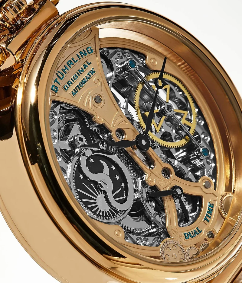 Stührling Special Reserve 797 Automatic 46mm Skeleton
