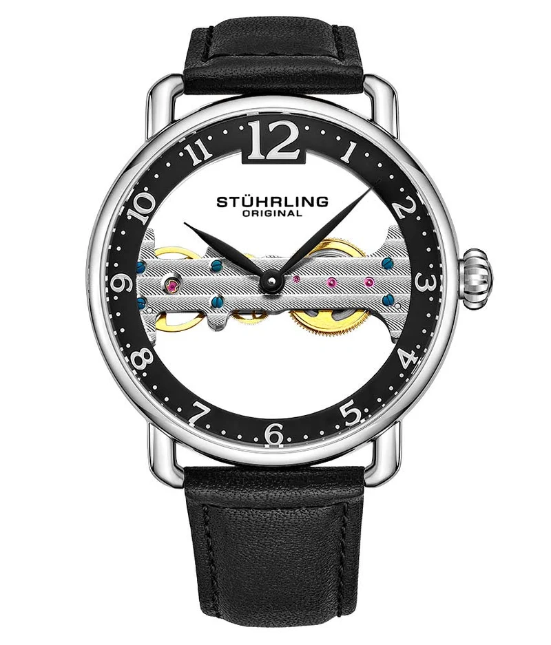 Stührling Bridge 3914 Mechanical 42mm Skeleton