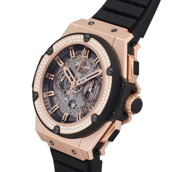 Hublot King Power Unico 701.OX.0180.RX.1104 King Gold Diamond