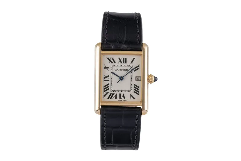Cartier Louis Cartier 18 ct gold quartz men's watch W1529756 [2600316]