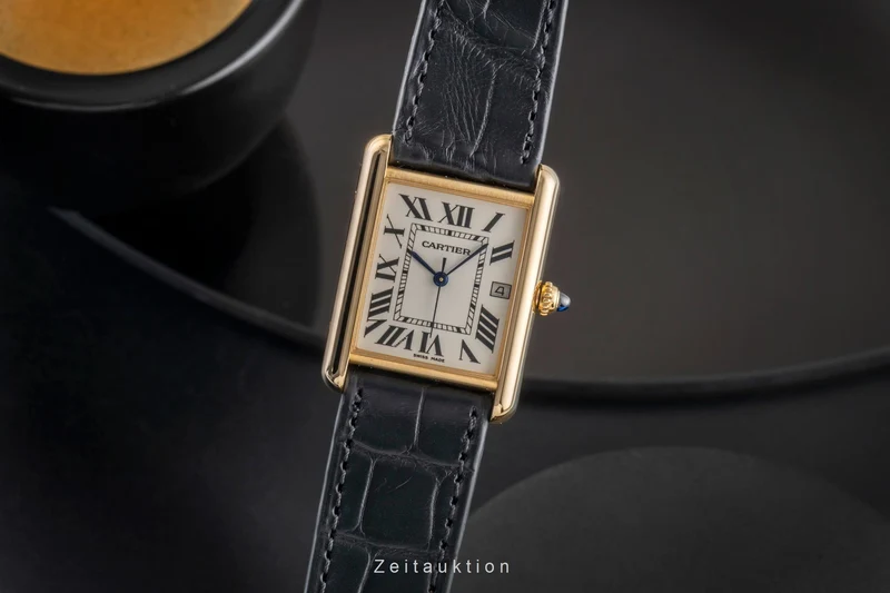 Cartier Louis Cartier 18 ct gold quartz men's watch W1529756 [2600316]