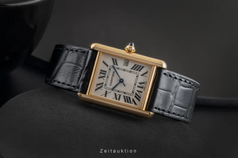 Cartier Louis Cartier 18 ct gold quartz men's watch W1529756 [2600316]