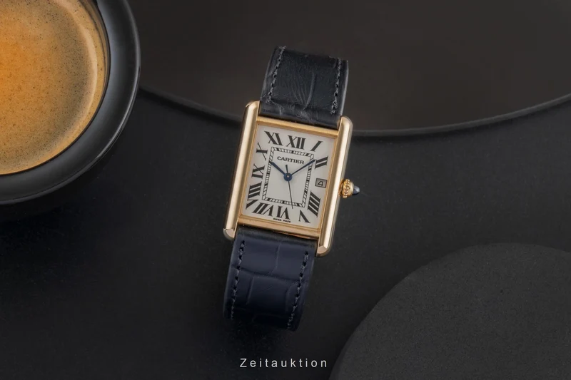 Cartier Louis Cartier 18 ct gold quartz men's watch W1529756 [2600316]