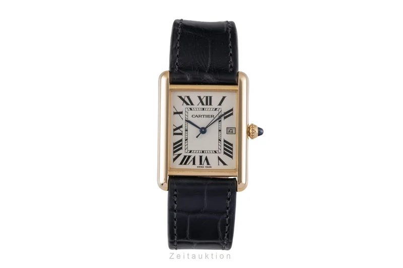 Cartier Louis Cartier 18 ct gold quartz men's watch W1529756 [2600316]